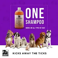 Anti Tick and Flea Control Shampoo For Dogs with Conditioner pure neem distillate , clove oil   glycerin 1000 ml-thumb1