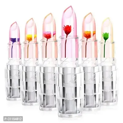 Beautiful Crystal Flower Jelly Lipstick  Assorted Color-thumb0