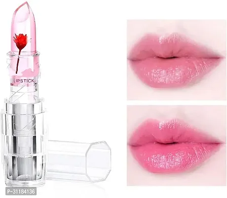 Professional Waterproof Moisturizing Flower Crystal Color Changing Glossy Lip Balm Pack Of 1-thumb4