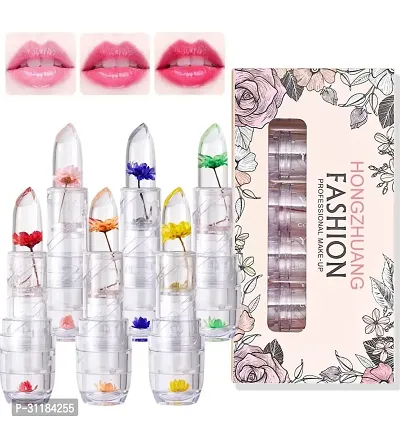 Waterproof Flower Glossy Lipstick (Pack of 1) Assorted Color