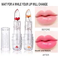 Waterproof Flower Glossy Lipstick (Pack of 1) Assorted Color-thumb1