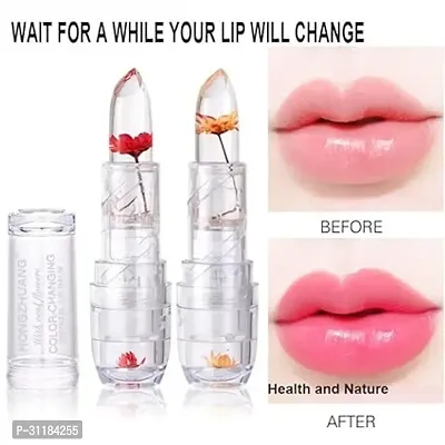 Waterproof Flower Glossy Lipstick (Pack of 1) Assorted Color-thumb2