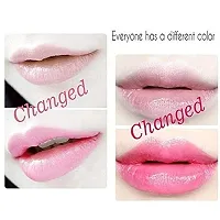 Color Changing Crystal Jelly Flower Lipstick - Magic Transparent Lip Gloss-thumb3