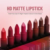 Beauty Hd Matte Pigmented Smudge Proof Lipstick , 3.4g-thumb3