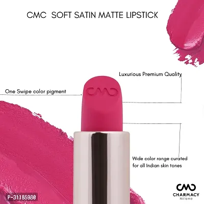 Hd Matte Pigmented Smudge Proof Lipstick Wine Blush, 3.4g-thumb2