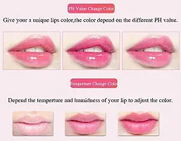 Moisturizer lipsticks Lips Care Surplus Bright Flower Jelly Lipstick 4g x 4 PCS SET-thumb1