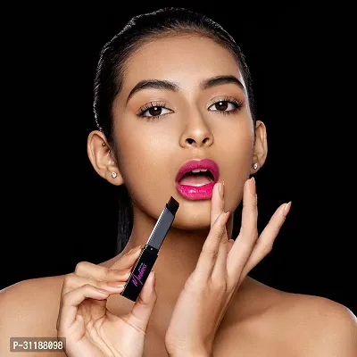 Lipstick 3gm - Black Lipstick With Glossy Pink-thumb3