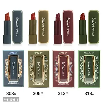 Soft Mist Love Velvet Crayon Lipstick for Women (Brown) Pack of 1-thumb3