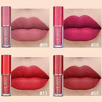 Lipstick Set of 12 Matte Velvet Mini Liquid Lipstick Set for Women - Long Lasting, Waterproof Lip Gloss Combo-thumb4