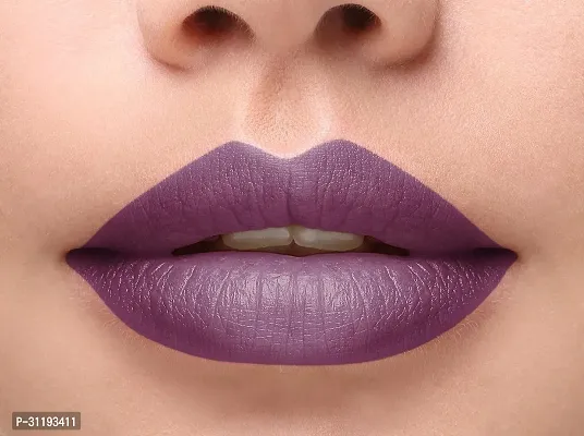 Matte Moisturizing Lipstick Dark Violet 187, Dark Violet, 4.5 g(pack of 2)-thumb5