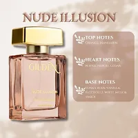 Women Liquid Perfume Luxury Scent Spicy Musky Fragrance (Nude Illusion, 50Ml)-thumb3