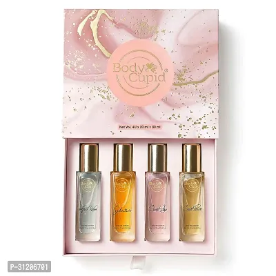 Luxury Perfume Gift Set For Women 4X20 Ml, Aqua Wave, Secret Love, Seductive, Sweet Passion-thumb0