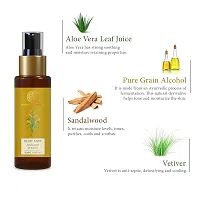 Forest Essentials Travel Size Body Mist Sandalwood  Vetiver-thumb2