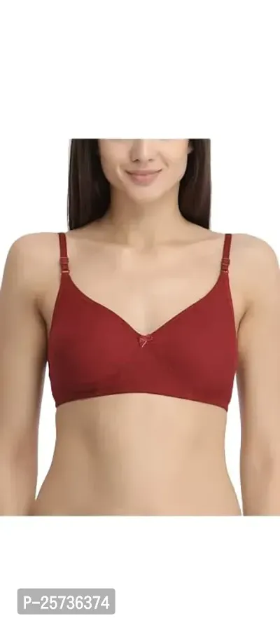 Perfect Looks Full Coverage Non Padded Women Bra Model-Perfect (30, red)