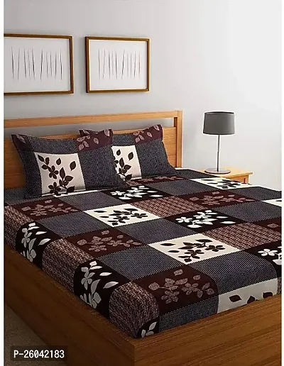 double bedsheet with a classy design and modern look to your bedroom-thumb0