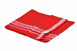 JE Dhotis With Border  Dhoti For Men (Premam Red, 1 Pc)-thumb1