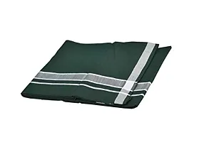 Mens Grey  Dark Green Colour Cotton Dhoti - Pack of 2-thumb3