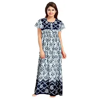 Elegant Cotton Printed Nighty For Women- Pack Of 2-thumb3