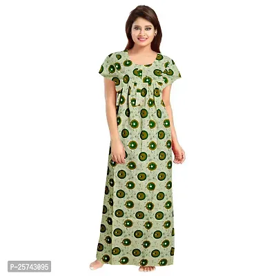 Elegant Cotton Printed Nighty For Women- Pack Of 2-thumb4