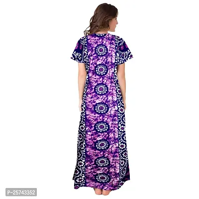 Elegant Cotton Printed Nighty For Women- Pack Of 2-thumb5