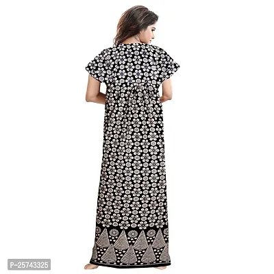 Elegant Cotton Printed Nighty For Women- Pack Of 2-thumb3