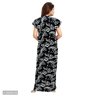 Elegant Cotton Printed Nighty For Women- Pack Of 2-thumb3