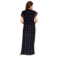 Elegant Cotton Printed Nighty For Women- Pack Of 2-thumb4