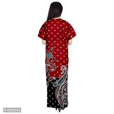 Elegant Cotton Printed Nighty For Women- Pack Of 2-thumb3