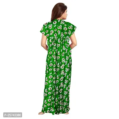 Elegant Cotton Printed Nighty For Women- Pack Of 2-thumb3