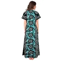 Elegant Cotton Printed Nighty For Women- Pack Of 2-thumb2