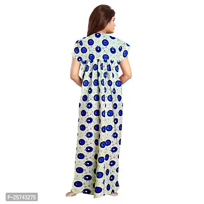 Elegant Cotton Printed Nighty For Women- Pack Of 2-thumb3