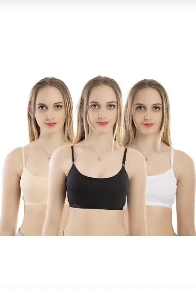 Cotton Blend Sports Bras 