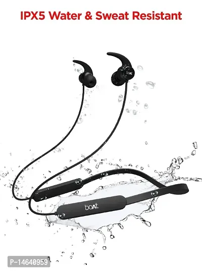 Rockerz 255 Pro M Wireless Neckband with Upto 10H Playback - Active Black-thumb2