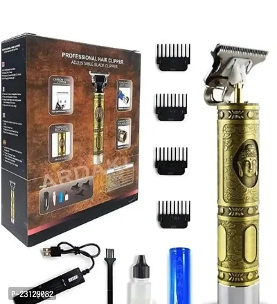 MAXTOP Golden Trimmer Buddha Style Trimmer, Professional Hair Clipper, Adjustable Blade Clipper, Hair Trimmer and Shaver For Men, Retro Oil Head Close Cut Precise hair Trimming Machine