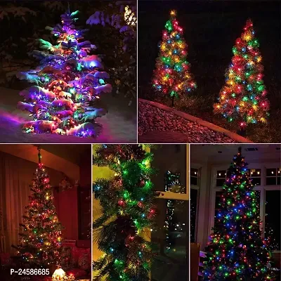 LED String Serial Light 42 Meter with 8 Modes Changing Controller for Diwali Christmas Home Decoration Heavy Duty Copper Led String Light .Its not Low Quality Rice String(Multicolor)-Pack of 1