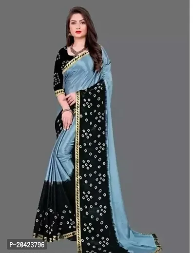 Stylish Fancy Designer Crepe Saree With Blouse Piece For Women