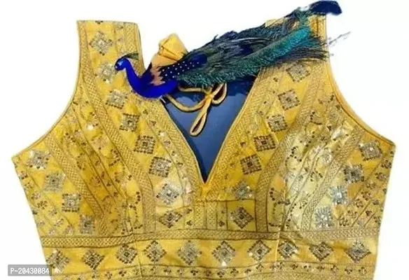 Stylish Fancy Art Silk Stitched Blouses For Women