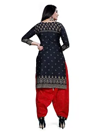 Elegant Multicoloured Cotton Printed Dress Material with Dupatta For Women Pack Of 2-thumb2