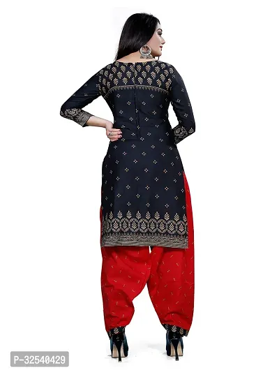 Elegant Multicoloured Cotton Printed Dress Material with Dupatta For Women Pack Of 2-thumb3