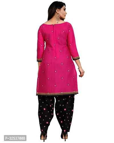 Stylish Multicoloured Cotton Printed Dress Material with Dupatta For Women Pack Of 2-thumb4