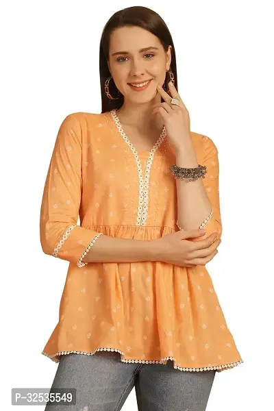 Elegant Cotton Top For Women