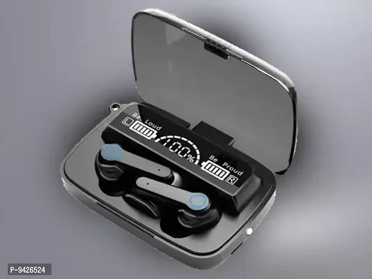 M19 TWS 5.1 Large Screen Dual LED Digital Display Touch 9D HIFI SOUND Bluetooth Headphones Mini Comp-thumb0