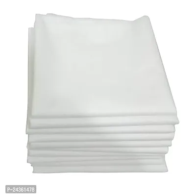 Inaya 20 TC Microfiber Single Solid Bedsheet (Pack of 30, White) Disposable Bed Sheets for Massage,Salon,Hotels,spa,Parlor,Hospitals,Patients,Adults --thumb0