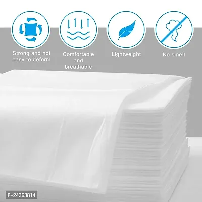 Calitate24 10pcs Disposable Bedsheets Fabric Non-Woven Spa Bed Sheets Massage Beauty Salon Table Cover Sheets Hospital Hotel Multi-Purpose Waterproof Bed Cover 31?x 67?-thumb2