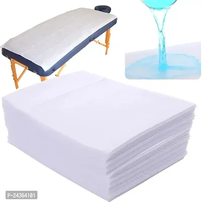 Uralili 20 pcs Massage Table Sheets Waterproof and Oil Proof Disposable Massage Table Cover Non Woven FabricPolypropylene Fabric 31 X 70-thumb0