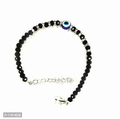 Evil eye Bracelet Black Crystal Bracelets for Girls wmen-thumb0