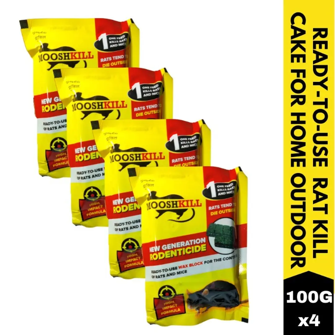 Buy Tiger Ratkiller Cake 25gm Amazing Effect mice Rat Killer Rodent Control  Pet Safe, Rat Mostly Die Outside 12 Online at Best Prices in India -  JioMart.