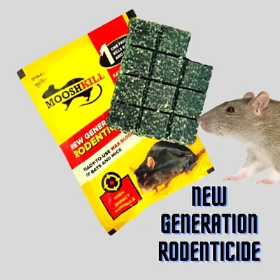 Rat Killer Cake & Granules | Rats Mostly Die Outside | Rat Kill Bait for Rat