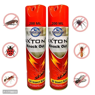 Knock Out Multi Insect Killer Spray | Kills Cockroaches Mosquitoes Spider Flies (Pack Of 2)-thumb0