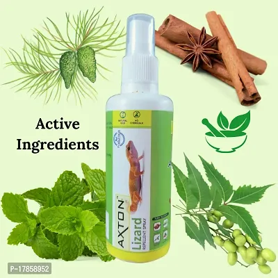 Lizard Repellant Spray | Ready and Easy to Use Formulation | 100% Natural | Non Toxic